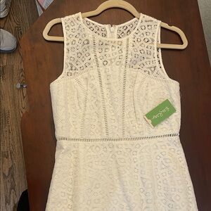 Lilly Pulitzer White Lace Dress